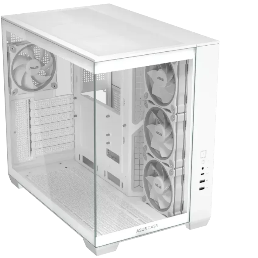 کیس کامپیوتر گیمینگ ایسوس مدل A32 PLUS ARGB TG WHITE