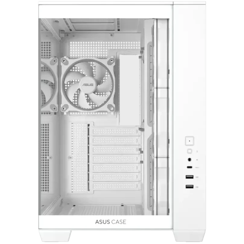 کیس کامپیوتر گیمینگ ایسوس مدل A32 PLUS ARGB TG WHITE