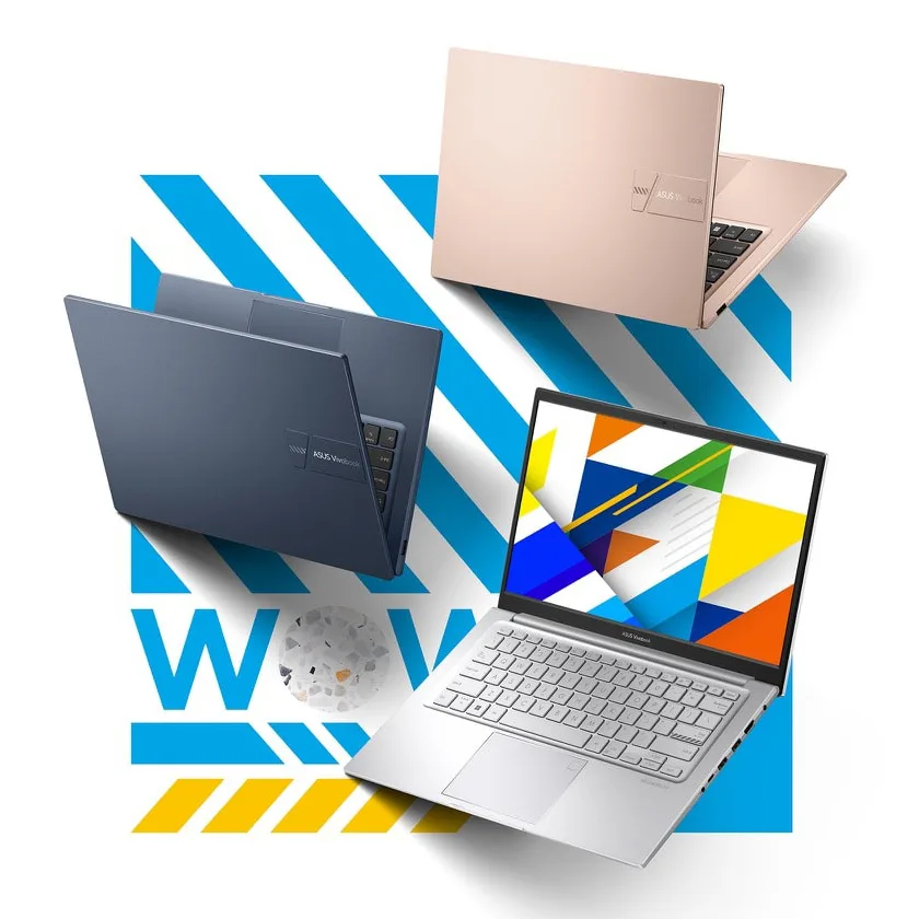 لپ تاپ 14 اینچی ایسوس مدل Vivobook 14 X1404VA-Core 5 120U-16GB DDR5 4800MHz-512GB SSD-IPS-W - کاستوم شده