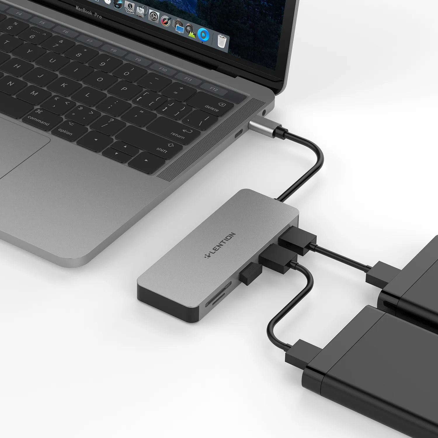 هاب 6 پورت USB-Cلنشن مدل C16S