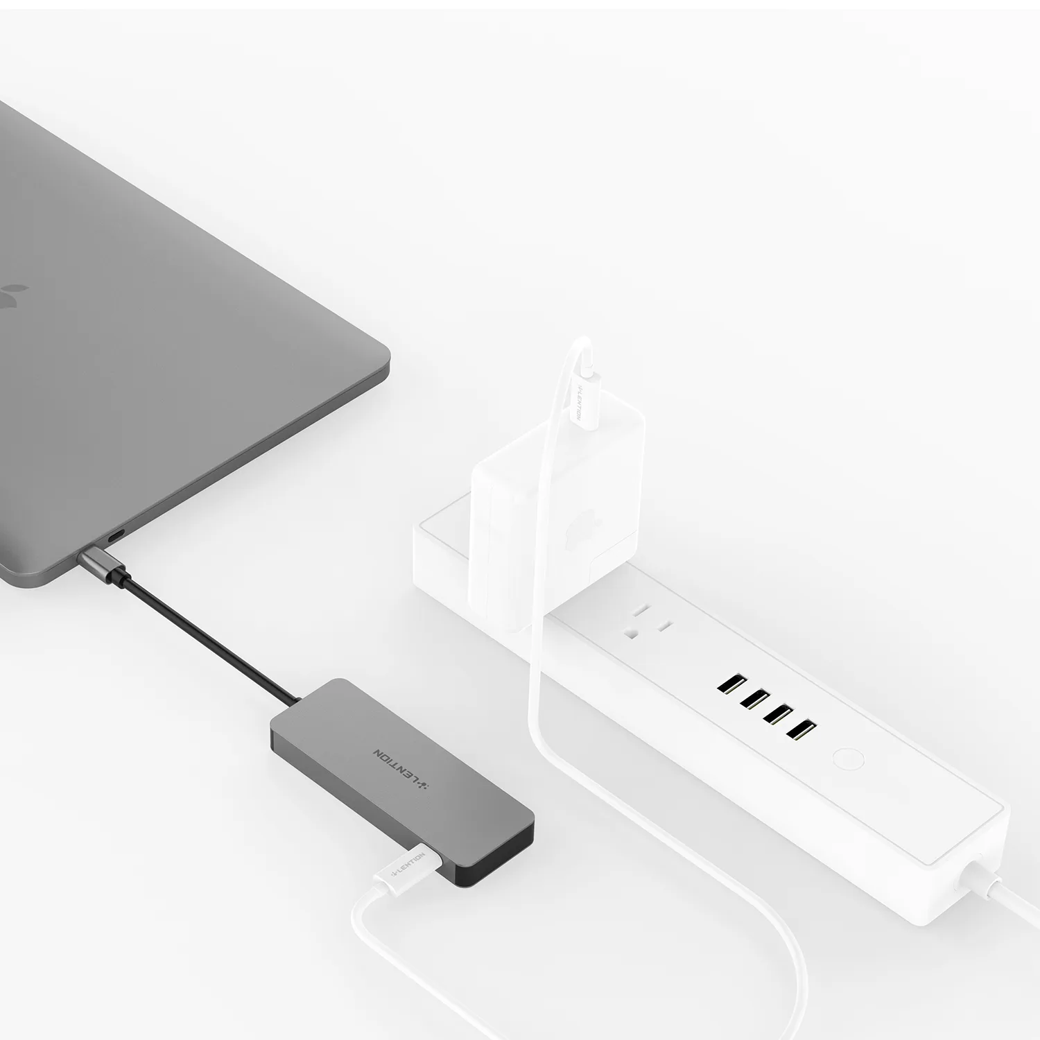 هاب 6 پورت USB-Cلنشن مدل C16S