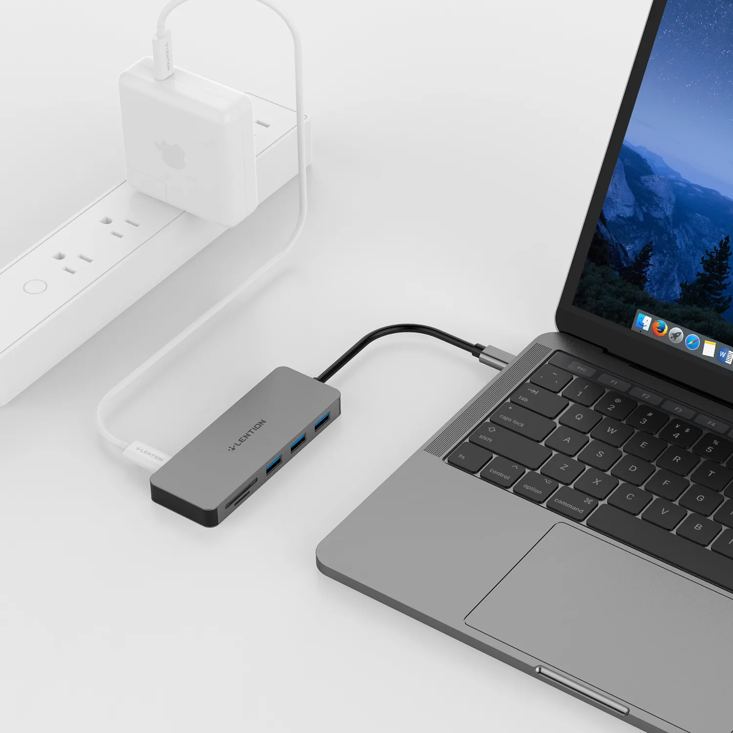 هاب 6 پورت USB-Cلنشن مدل C16S