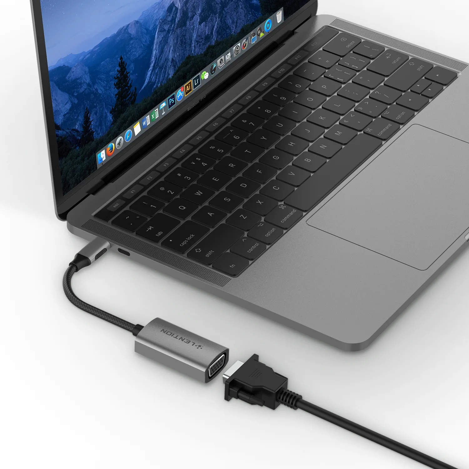 مبدلUSB-Cبه VGA لنشن کد CU606V
