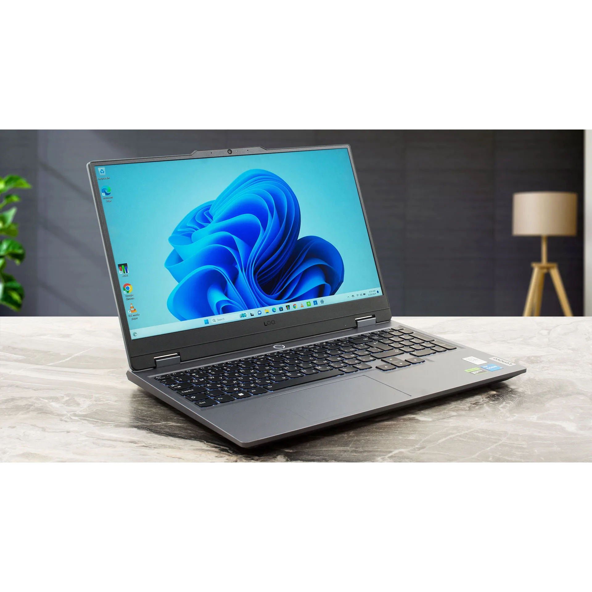لپ تاپ 15.6 اینچی لنوو مدل LOQ 15IRX9-Core i7 13645HX-RTX4050 6GB-16GB DDR5 4800MHz-512GB SSD-FHD 144Hz