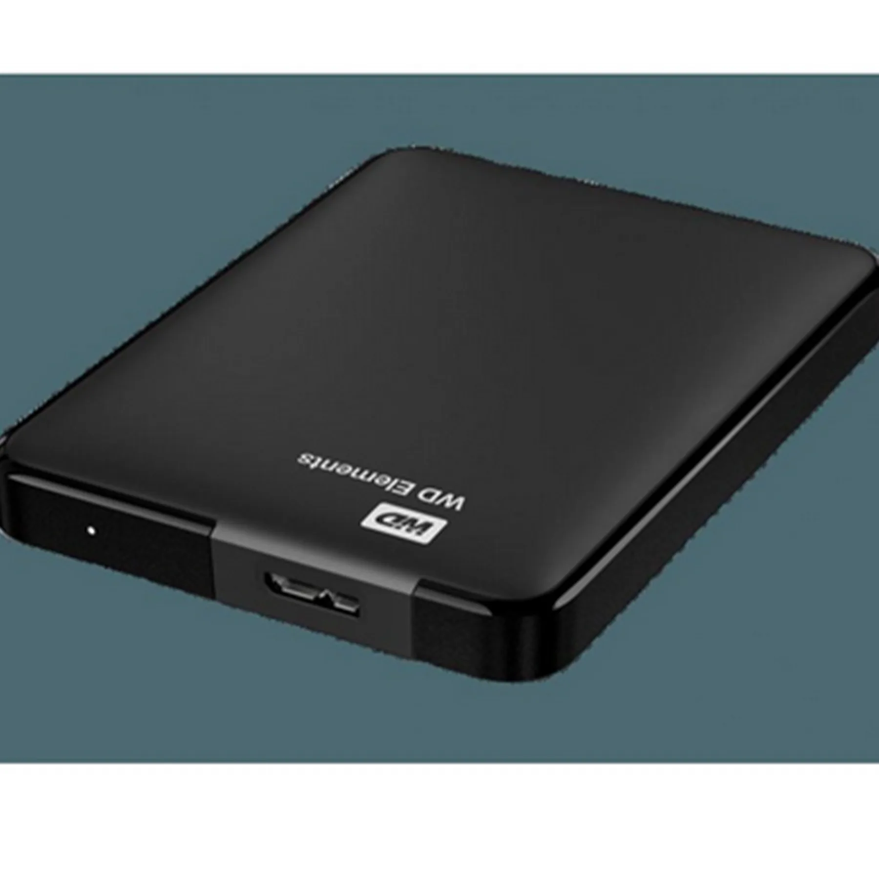 هارد اکسترنال وسترن دیجیتال مدل Elements ظرفیت یک ترابایت دارای رابط USB Type-A 3.0