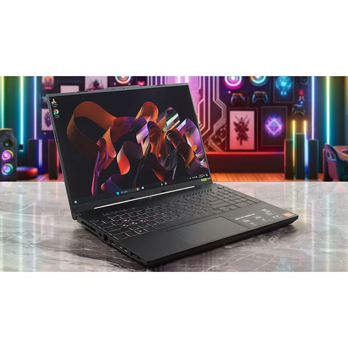 لپ تاپ 16 اینچی ایسوس مدل TUF Gaming A16 FA607NUQ-Ryzen 7 170-RTX4050 6GB-16GB DDR5 4800MHz-512GB SSD-WUXGA 144Hz