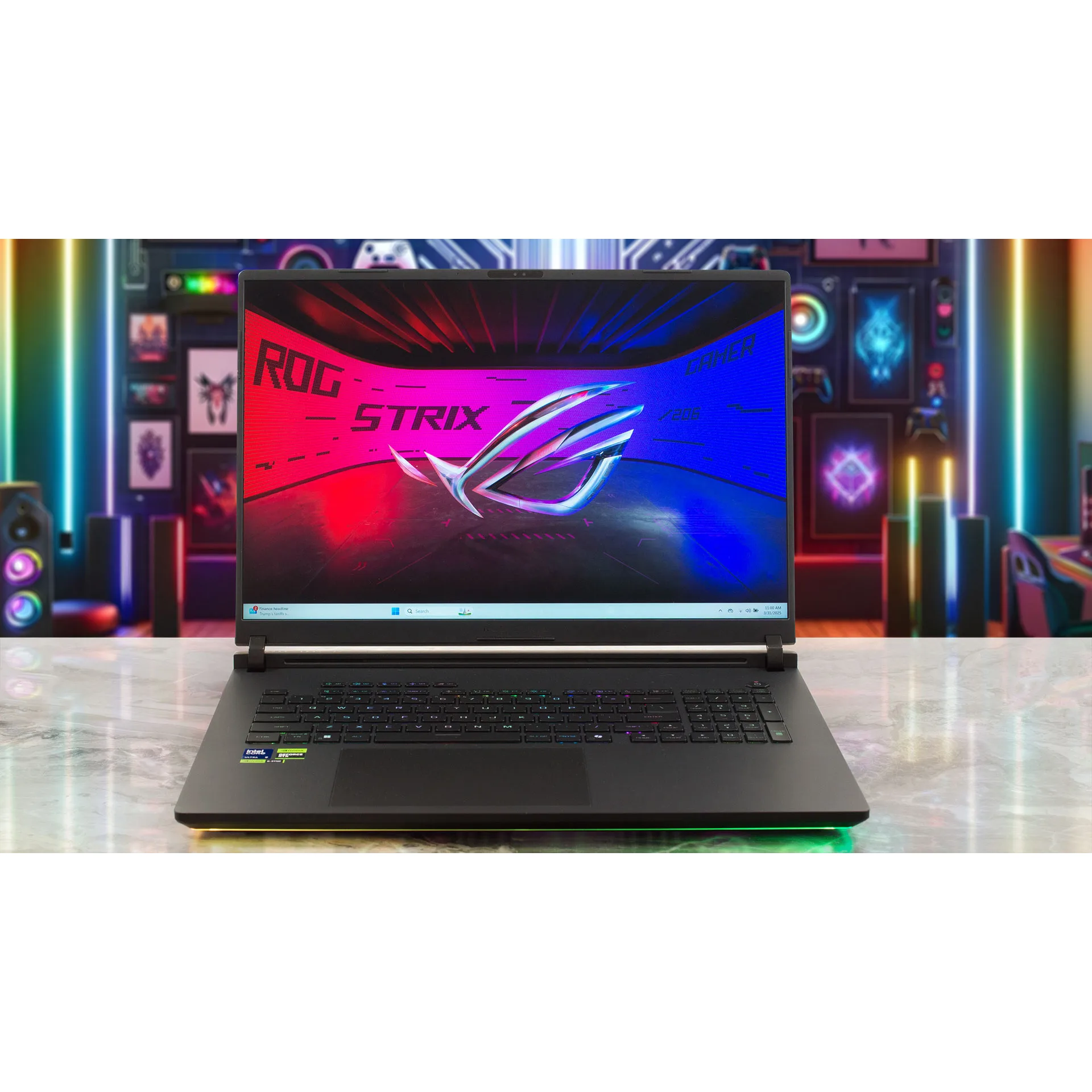 لپ تاپ 18 اینچی ایسوس مدل ROG Strix SCAR 18 (2025) G835LX-S9109-Core Ultra 9 275HX-64GB DDR5 5600MHz-4TB SSD-RTX5090 24GB-QHD 240Hz - کاستوم شده