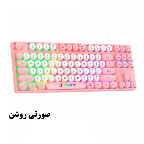 کیبورد مخصوص بازی جرتک مدل DK-600A PUNK