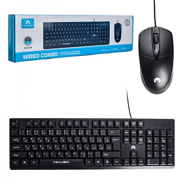 کیبورد و ماوس میکاسو مدل KB-C039