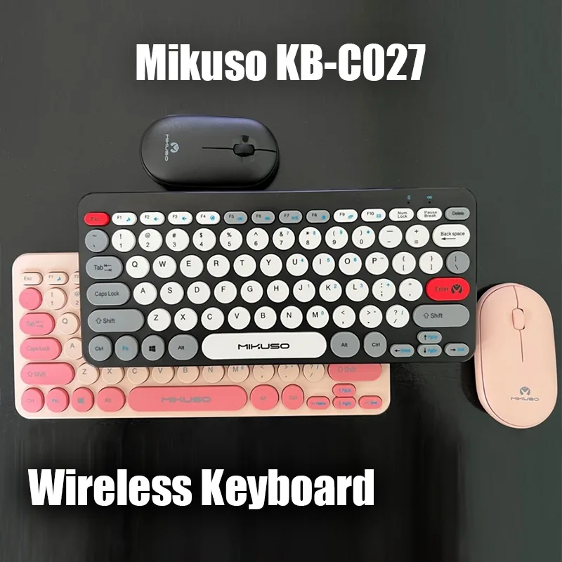 کیبورد و ماوس بیسیم میکاسو مدل KB-CO27