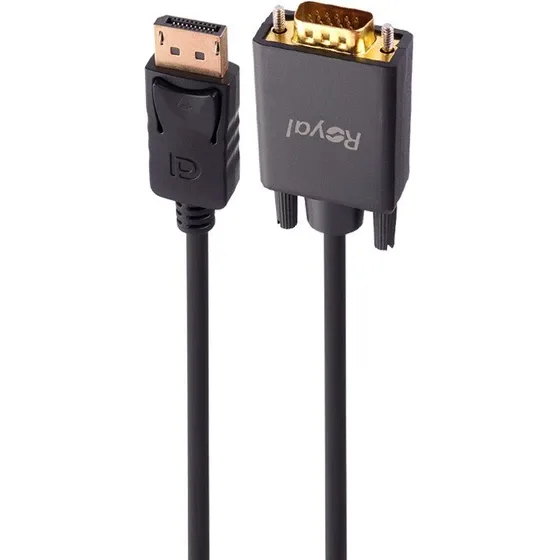 کابل تبدیل Display port به HDMI رویال مدل 4K طول 3 متر کپی