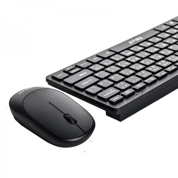 کیبورد و ماوس بیسیم رویال مدل RKM-810