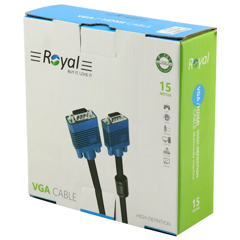 کابل VGA مدل 3+4 طول 1.5 متر