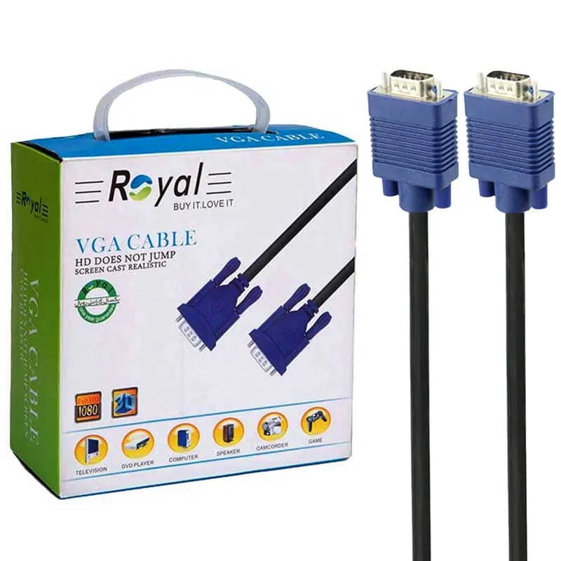 کابل VGA مدل 3+4 طول 30 متر