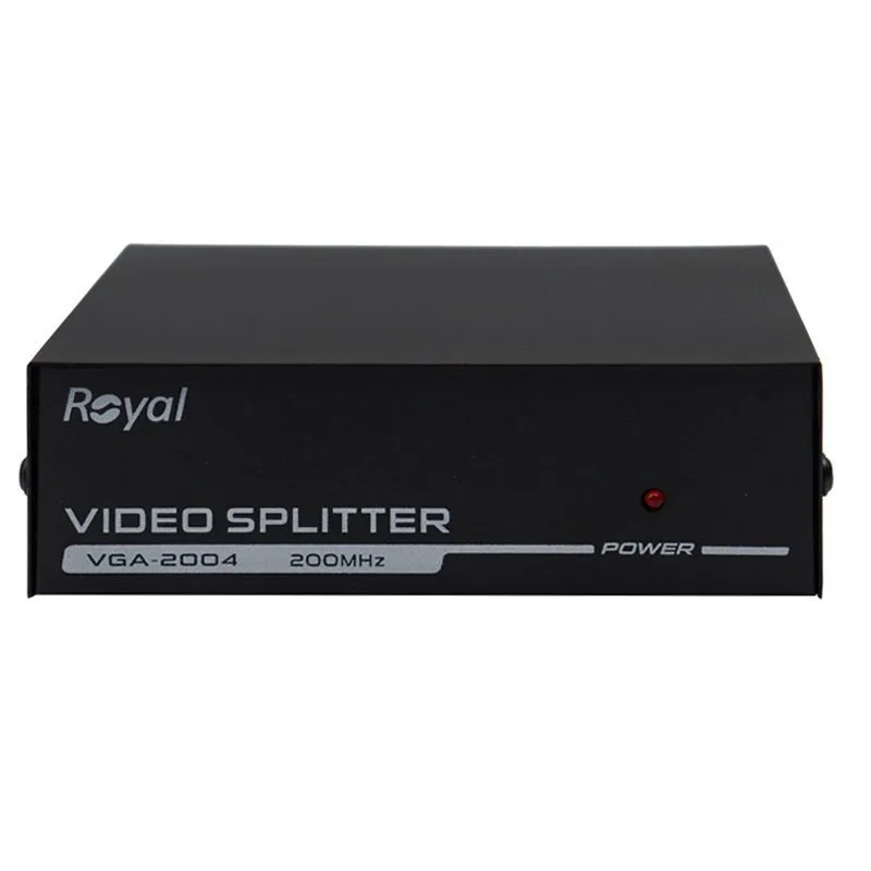 اسپلیتر 4 پورت VGA رویال مدل VGA-2004