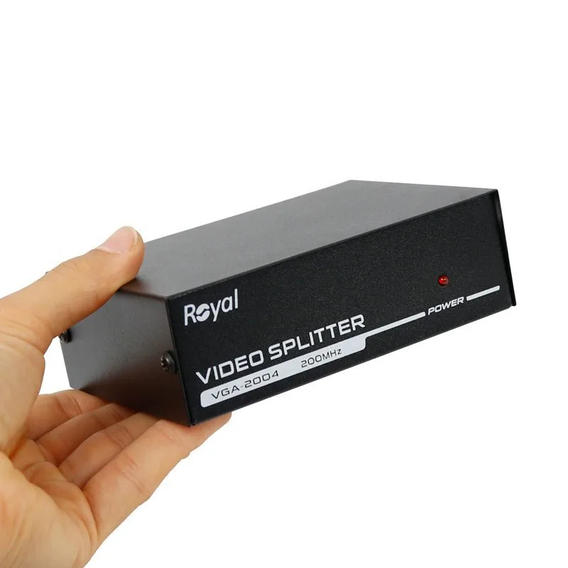 اسپلیتر 4 پورت VGA رویال مدل VGA-2004
