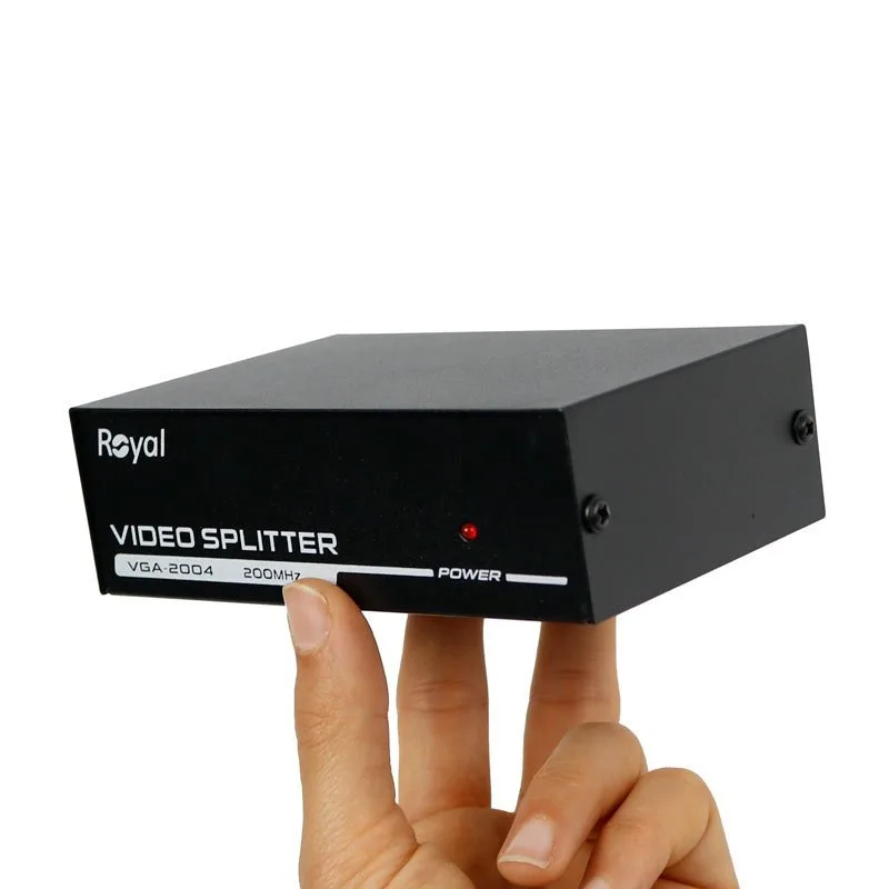 اسپلیتر 4 پورت VGA رویال مدل VGA-2004