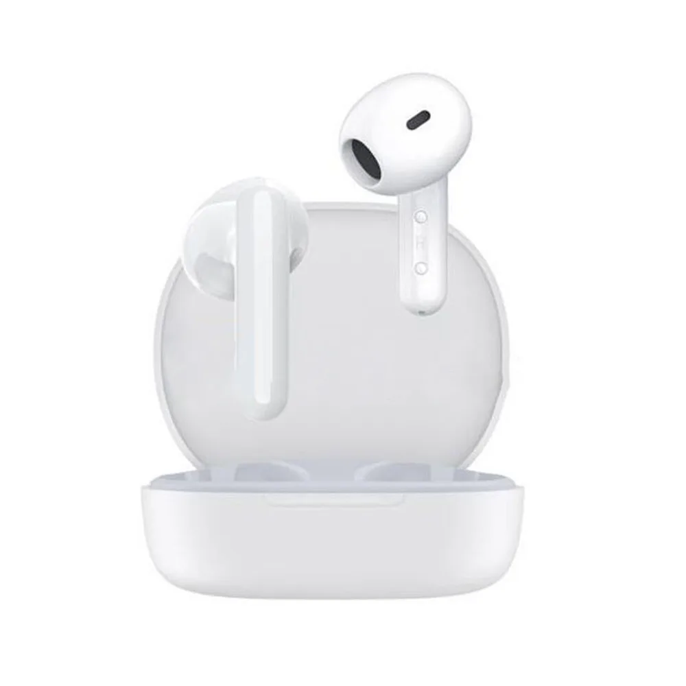 هدفون بلوتوثی شیائومی مدل Redmi Buds 4 Lite بدون قابلیت نویز کنسلینگ، درگاه شارژ USB Type-C، دارای کنترل لمسی و مقاوم در برابر رطوبت و عرق