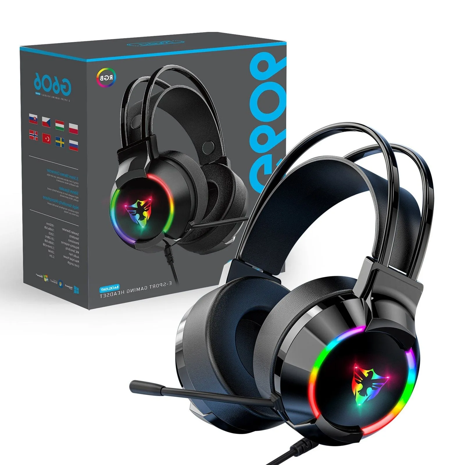 هدست مخصوص بازی E-SPORT مدل G606