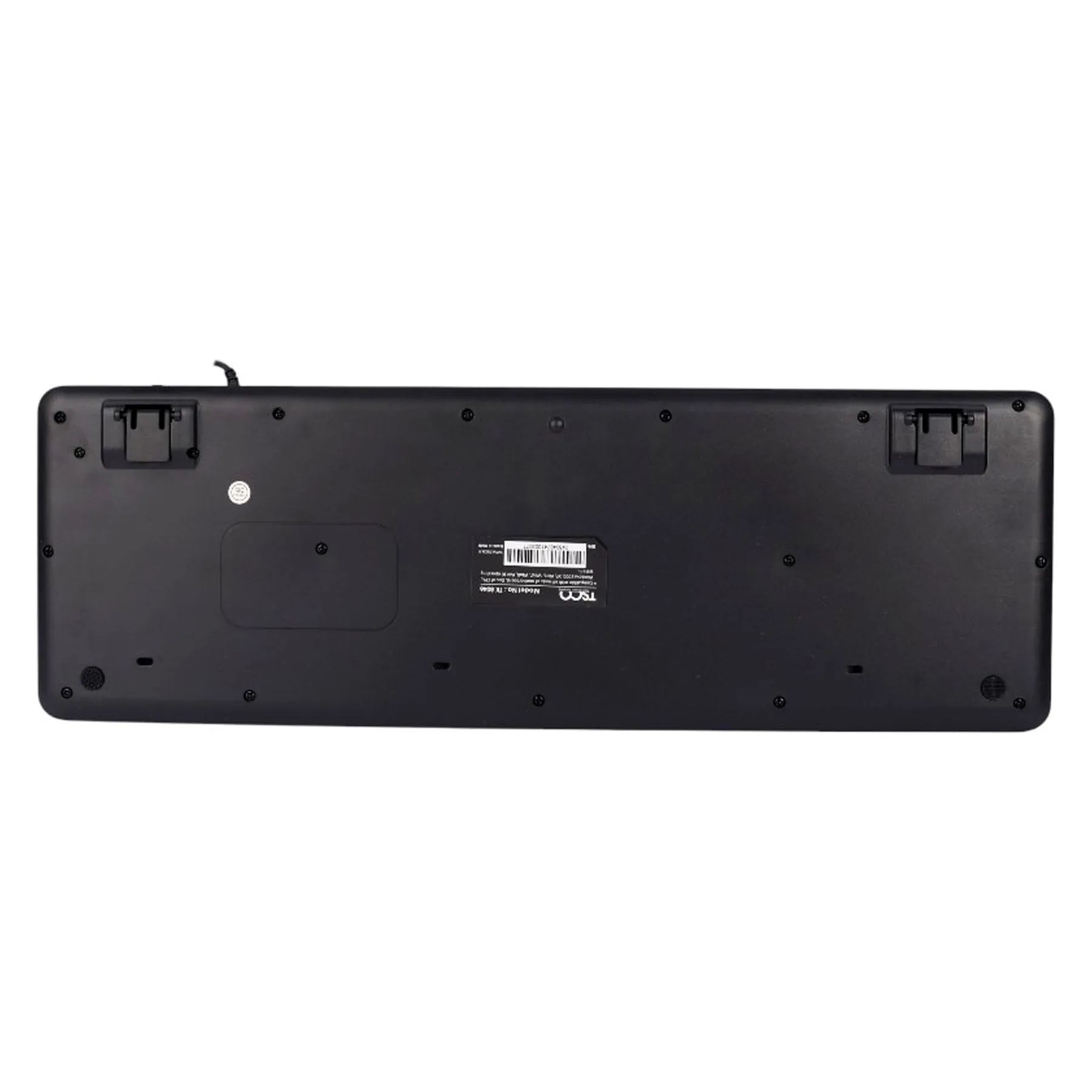 کیبورد تسکو مدل TK 8046،سوییچ ممبران، Full-size، نورپردازی RGB
