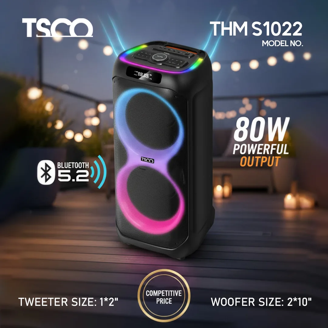 اسپیکر خانگی تسکو مدل THM S1022
