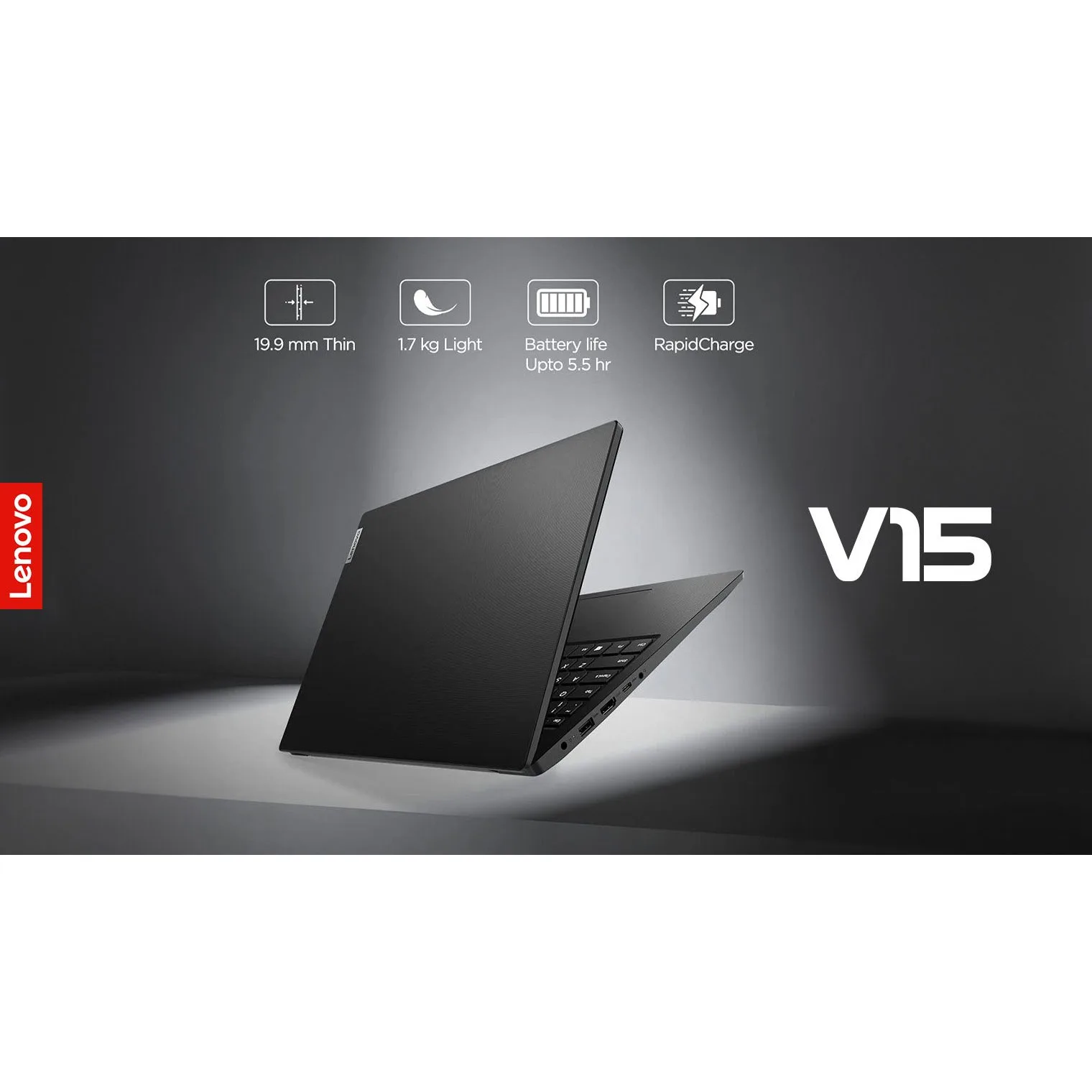 لپ تاپ 15.6 اینچی لنوو مدل V15 G2 IJL-Celeron N4500-4GB DDR4-256GB SSD-TN