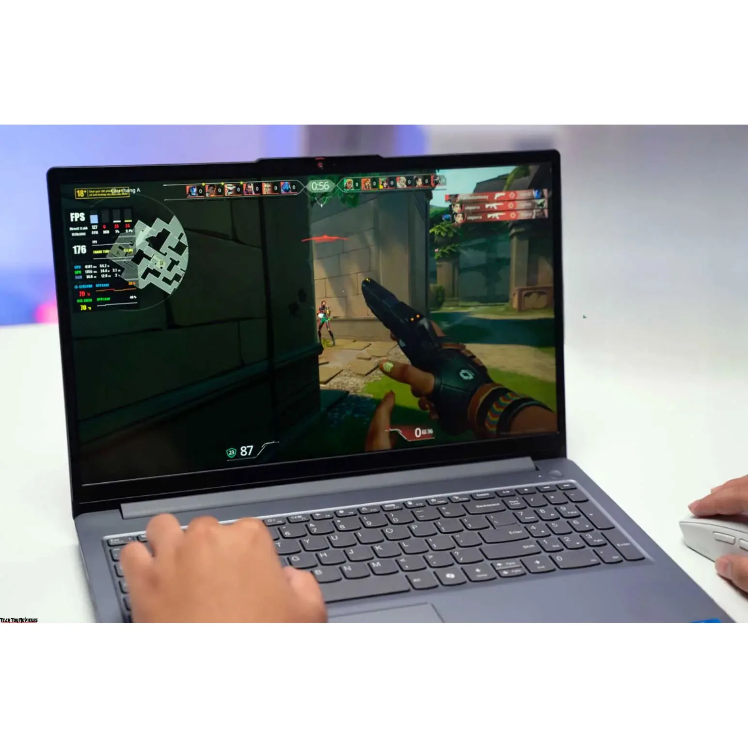 لپ تاپ 15.6 اینچی لنوو مدل LOQ 15IAX9E-i5 12450HX-16GB DDR5 4800MHz-512GB SSD-RTX2050 4GB-FHD 144Hz-Backlit