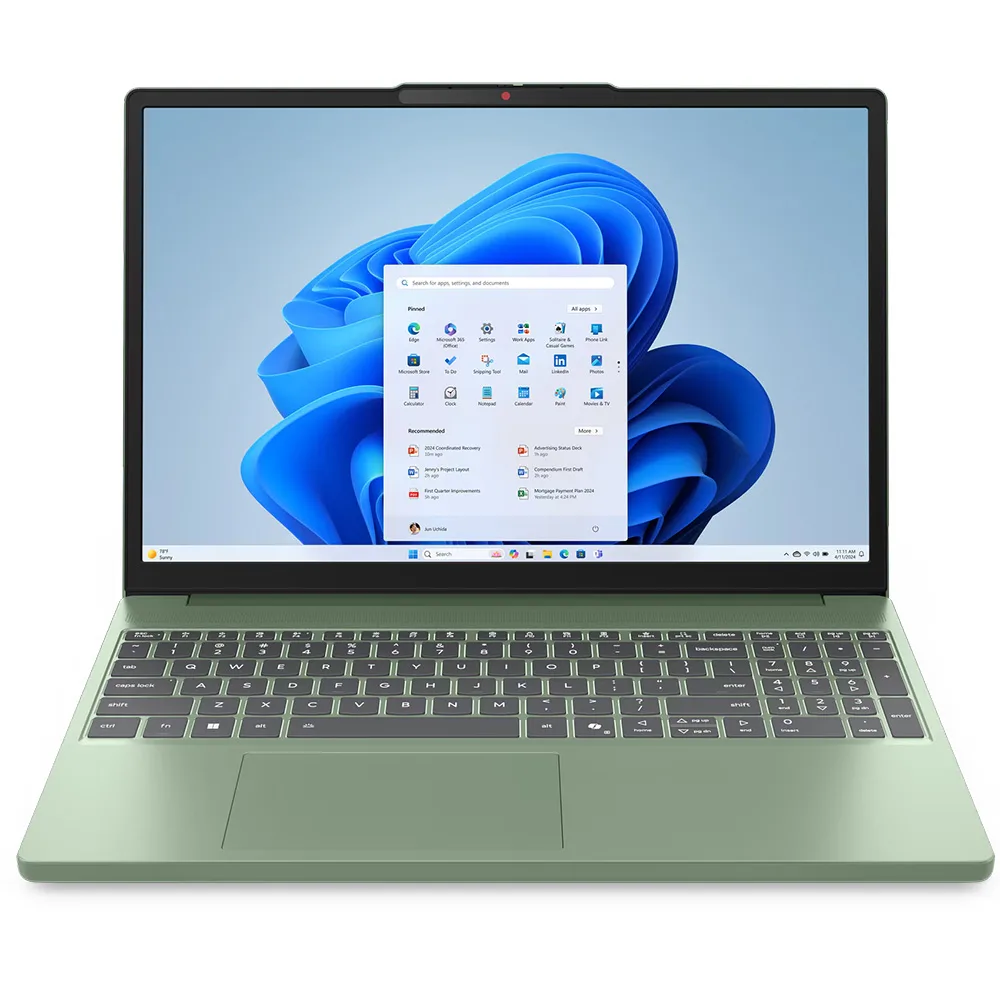 لپ تاپ 15.3 اینچی لنوو مدل IdeaPad Slim 3 15IRH10-i7 13620H-8GB DDR5 4800MHz-512GB SSD-IPS