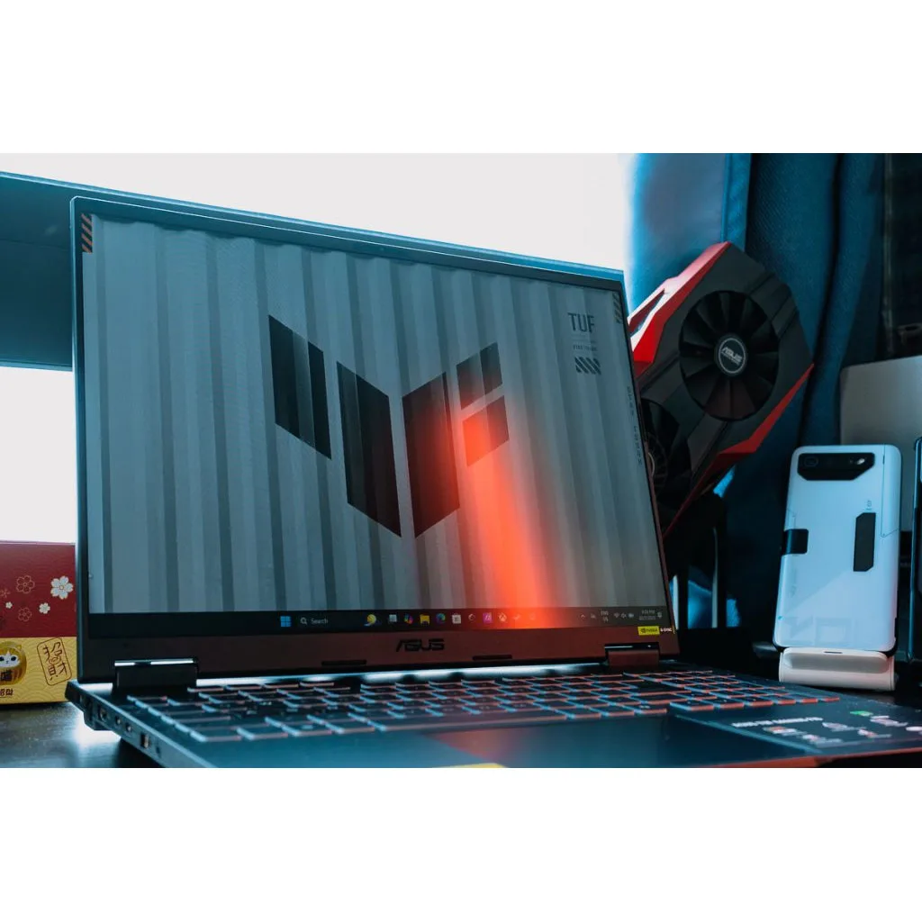 لپ تاپ 16 اینچی ایسوس مدل TUF Gaming F16 FX608JMR-F16I75060-i7 14650HX-RTX5060 8GB-32GB DDR5 5600MHz-1TB SSD-FHD 165Hz-W