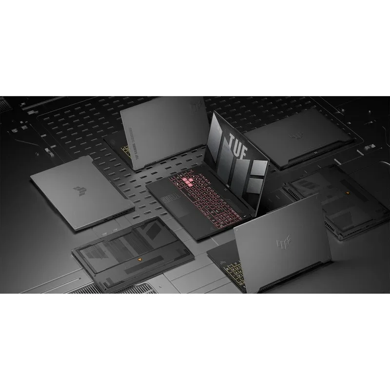 لپ تاپ 16 اینچی ایسوس مدل TUF Gaming A16 FA607NUG-WH73-R7 7445HS-RTX4050 6GB-16GB DDR5 5600MHz-512GB SSD-FHD 144Hz-W
