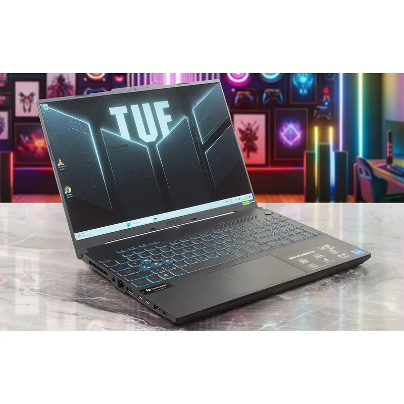 لپ تاپ 16 اینچی ایسوس مدل TUF Gaming F16 FX607VU-RL078-Core 5 210H-24GB DDR5-1TB SSD-RTX4050-WUXGA - کاستوم شده