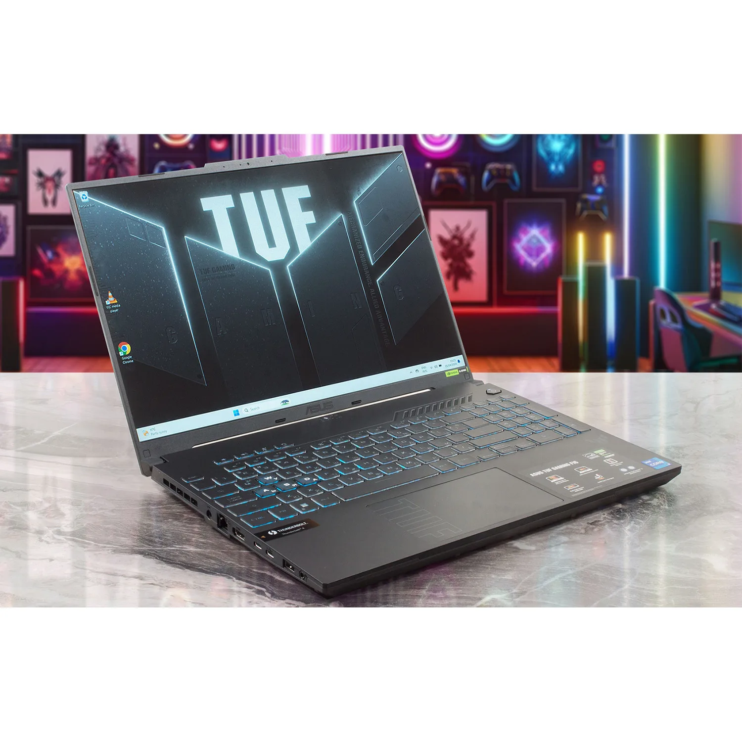 لپ تاپ 16 اینچی ایسوس مدل TUF Gaming F16 FX607VJ-RL805W-Core 5 210H-RTX3050 6GB-32GB DDR4 3200MHz-512GB SSD-FHD 144Hz - کاستوم شده