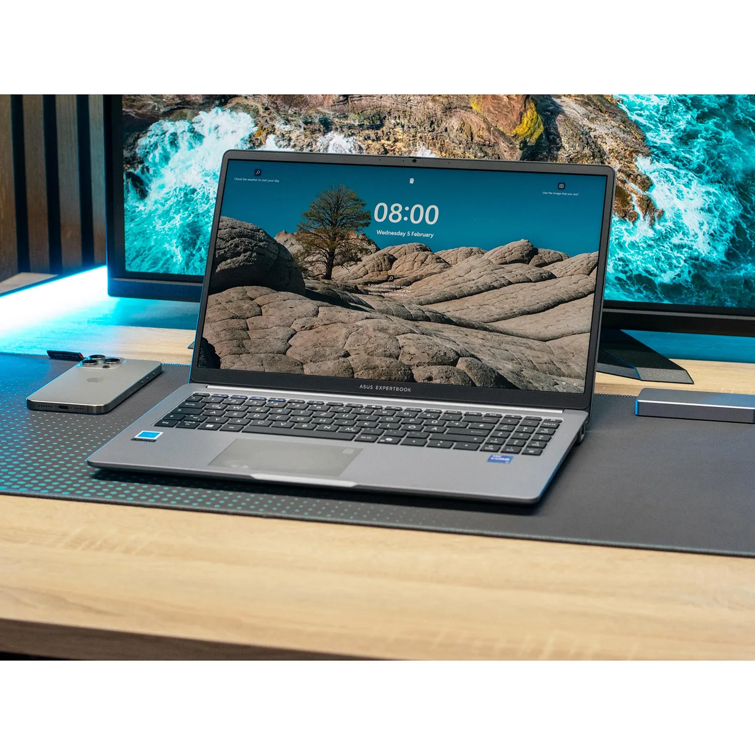 لپ تاپ 15.6 اینچی ایسوس مدل ExpertBook P1 P1503CVA-I78512B9D-i7 13620H-16GB DDR5 4800MHz-512GB SSD-IPS-Fingerprint - کاستوم شده