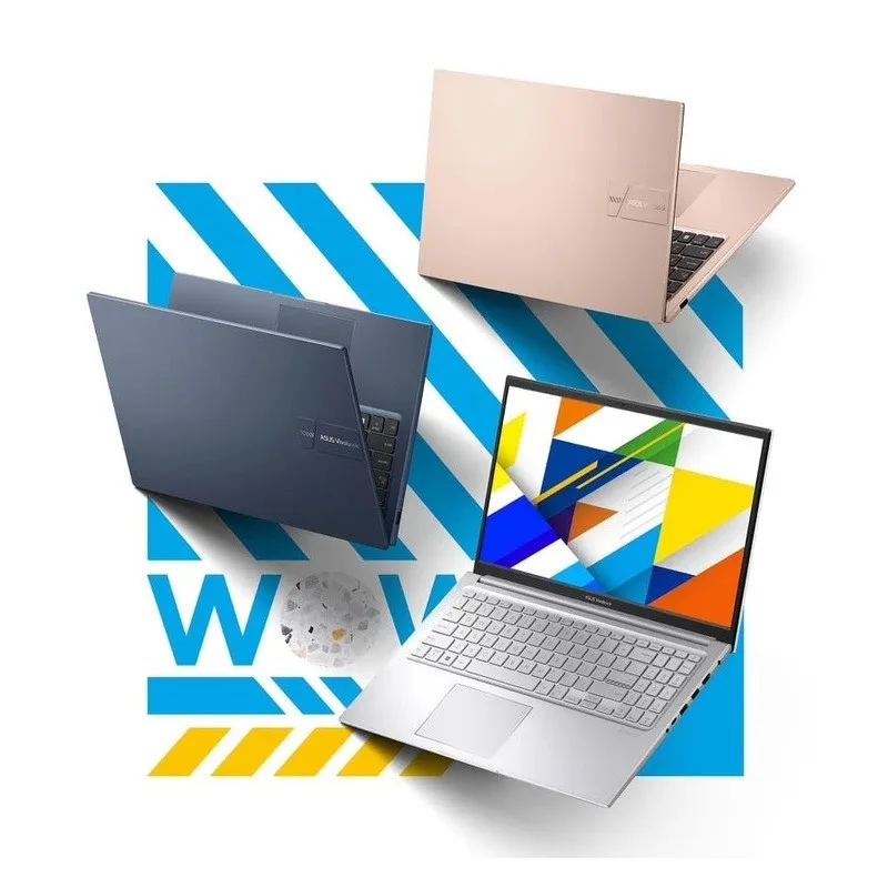 لپ‌تاپ ایسوس مدل Vivobook 15 X1504VA-NJ816 با پردازنده Core i3-1315U، رم DDR4 8GB با فرکانس 3200MHz، حافظه SSD با ظرفیت 512GB، نمایشگر 15.6 اینچ TFT با وضوح Full HD، کاستوم شده
