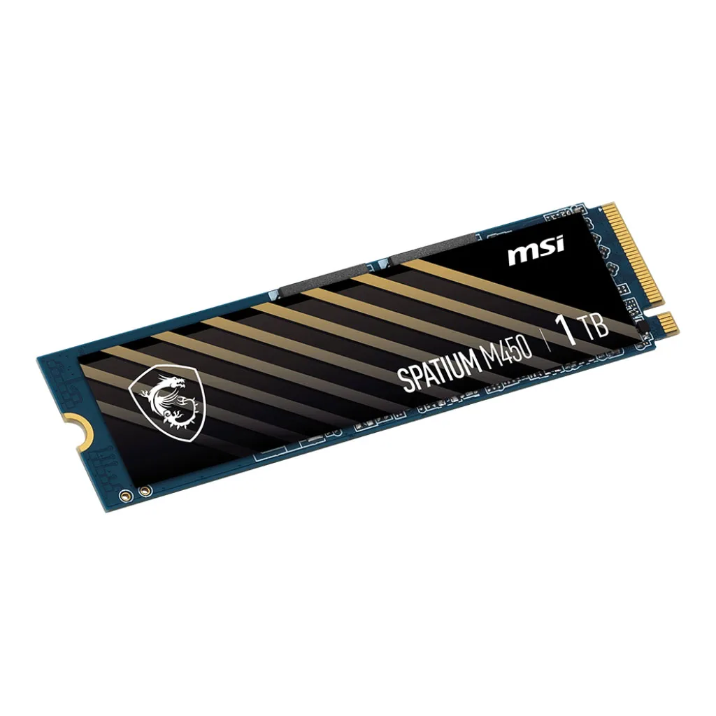 اس اس دی اینترنال PCIe Gen4 x4 ام اس آی مدل SPATIUM M450 ظرفیت 1 ترابایت