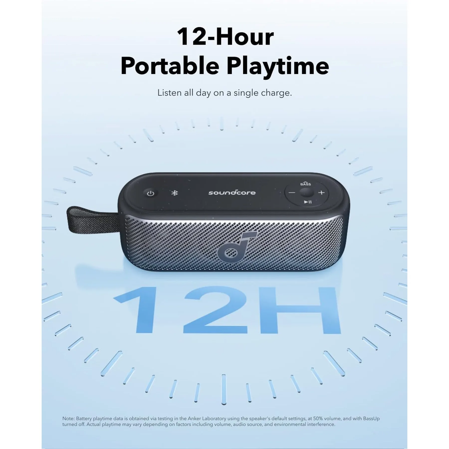 اسپیکر بلوتوثی قابل حمل انکر مدل  Soundcore Motion 100 A3133