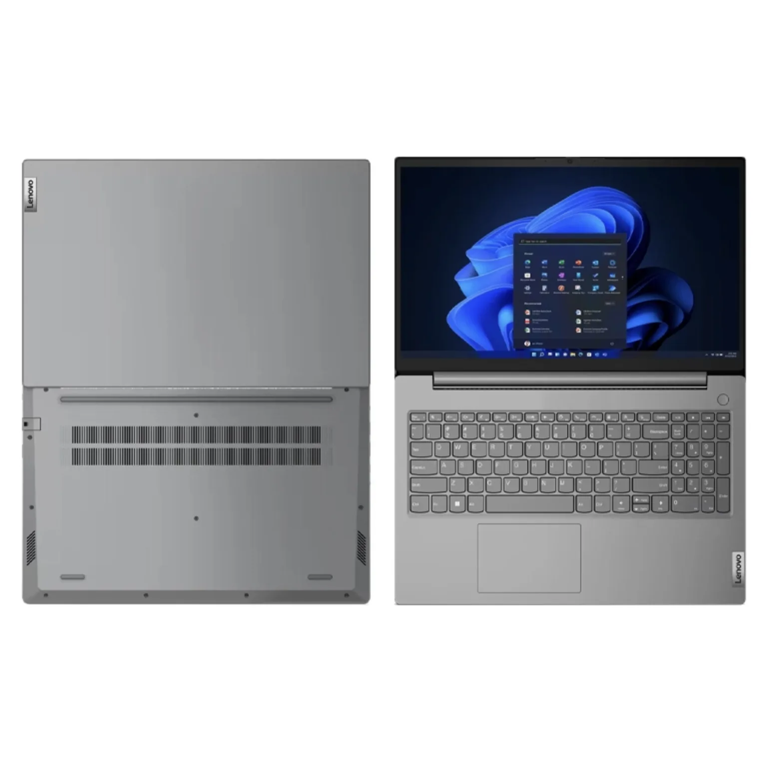لپ‌تاپ لنوو مدل V15 G4 با پردازنده Ryzen 3-7320U، رم LPDDR5 8GB با فرکانس 4800MHz، حافظه SSD با ظرفیت 512GB، نمایشگر 15.6 اینچ TN با وضوح Full HD، کاستوم شده