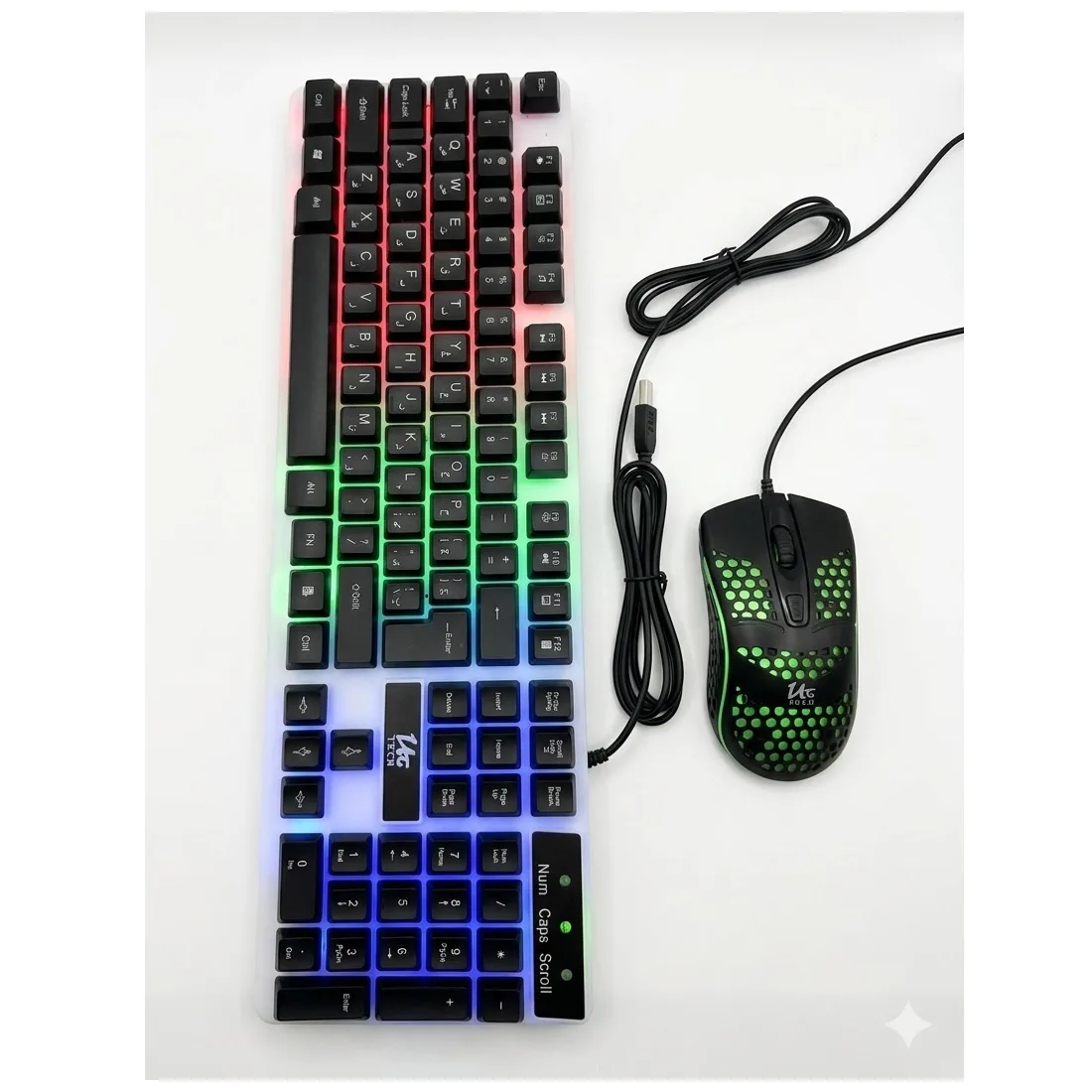 کیبورد و ماوس گیمینگ یوسیتک مدل 2070G