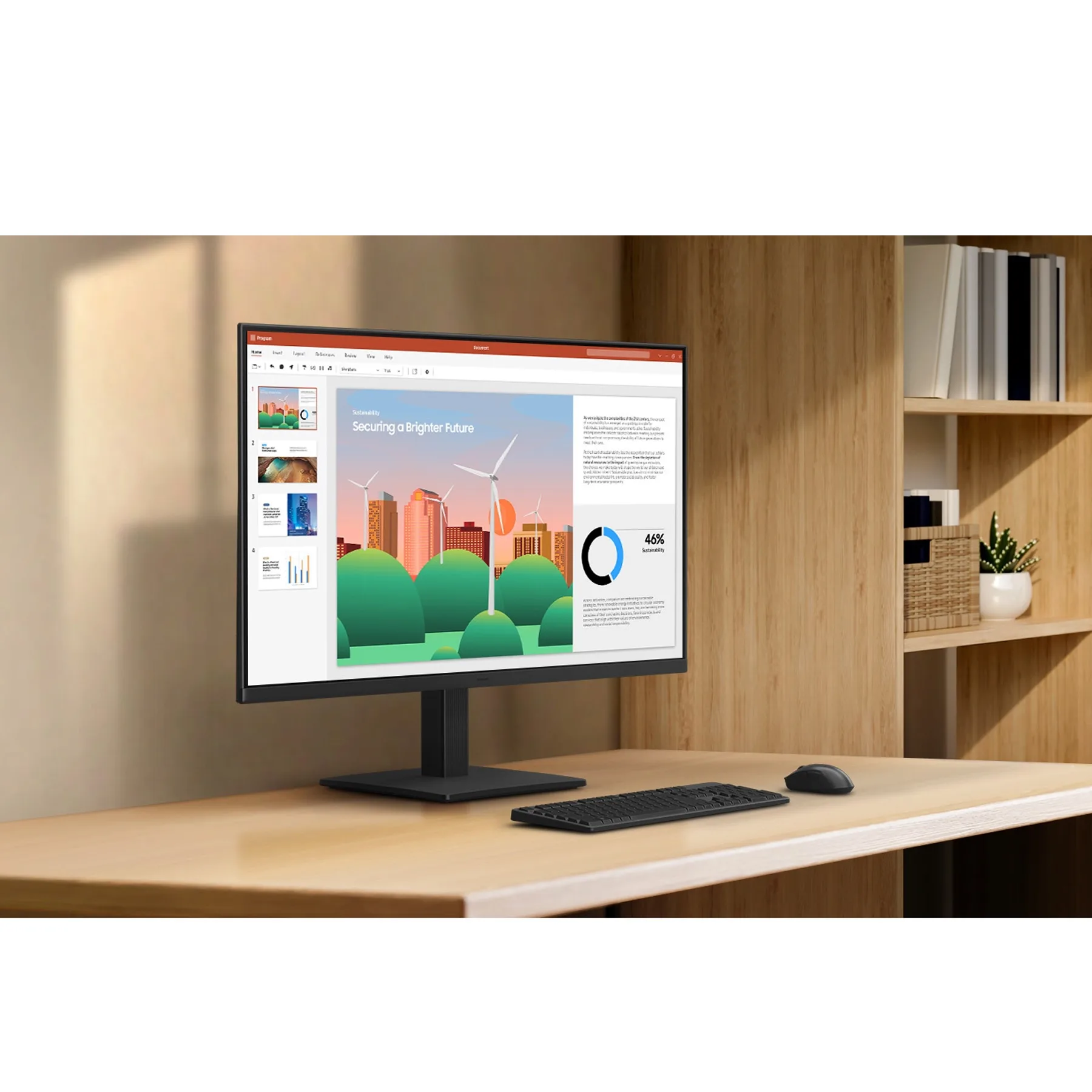 مانیتور 24 اینچ سامسونگ مدل Essential S3 S30GD LS24D300GAMXUE