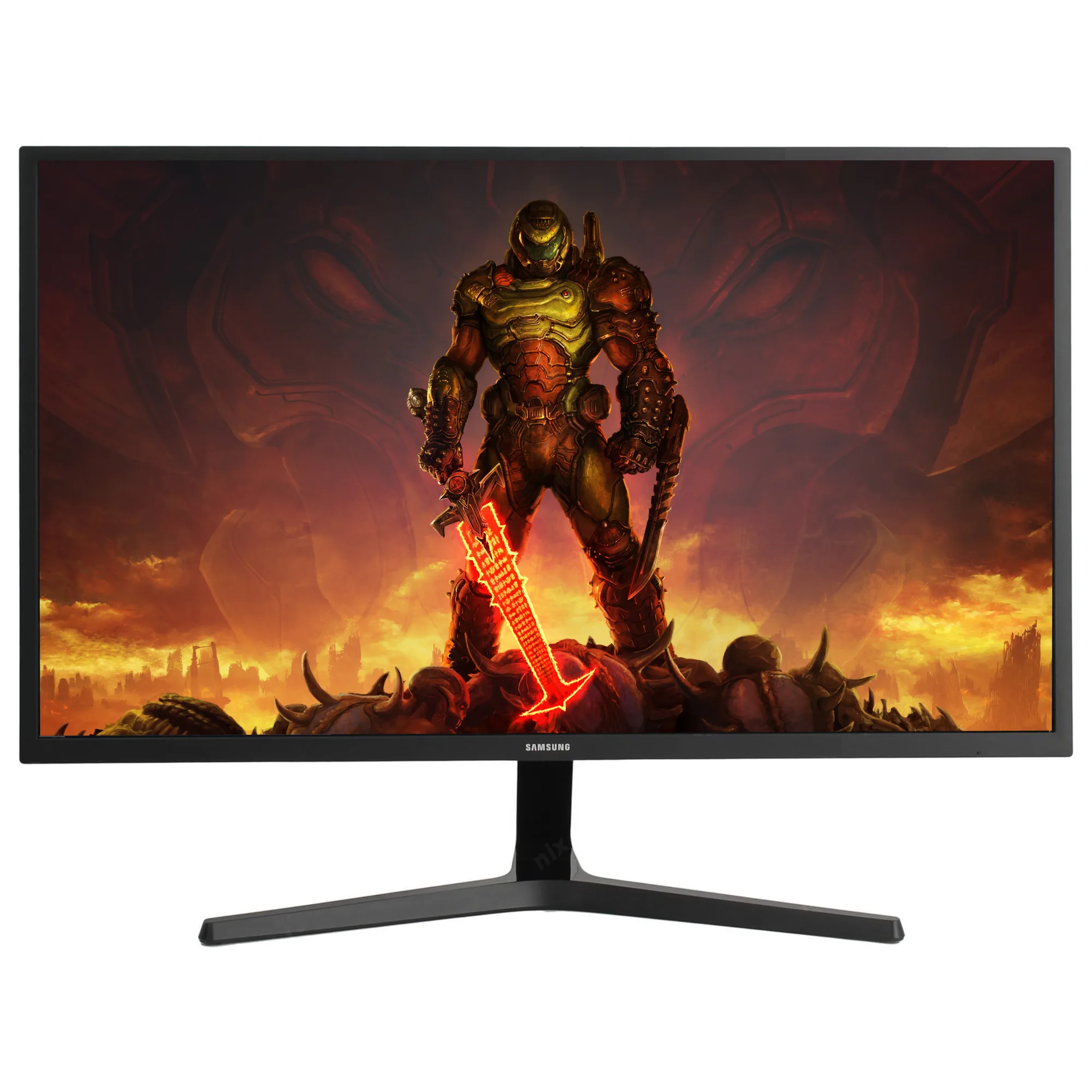 مانیتور سامسونگ مدل U32J590-4K سایز 32 اینچ