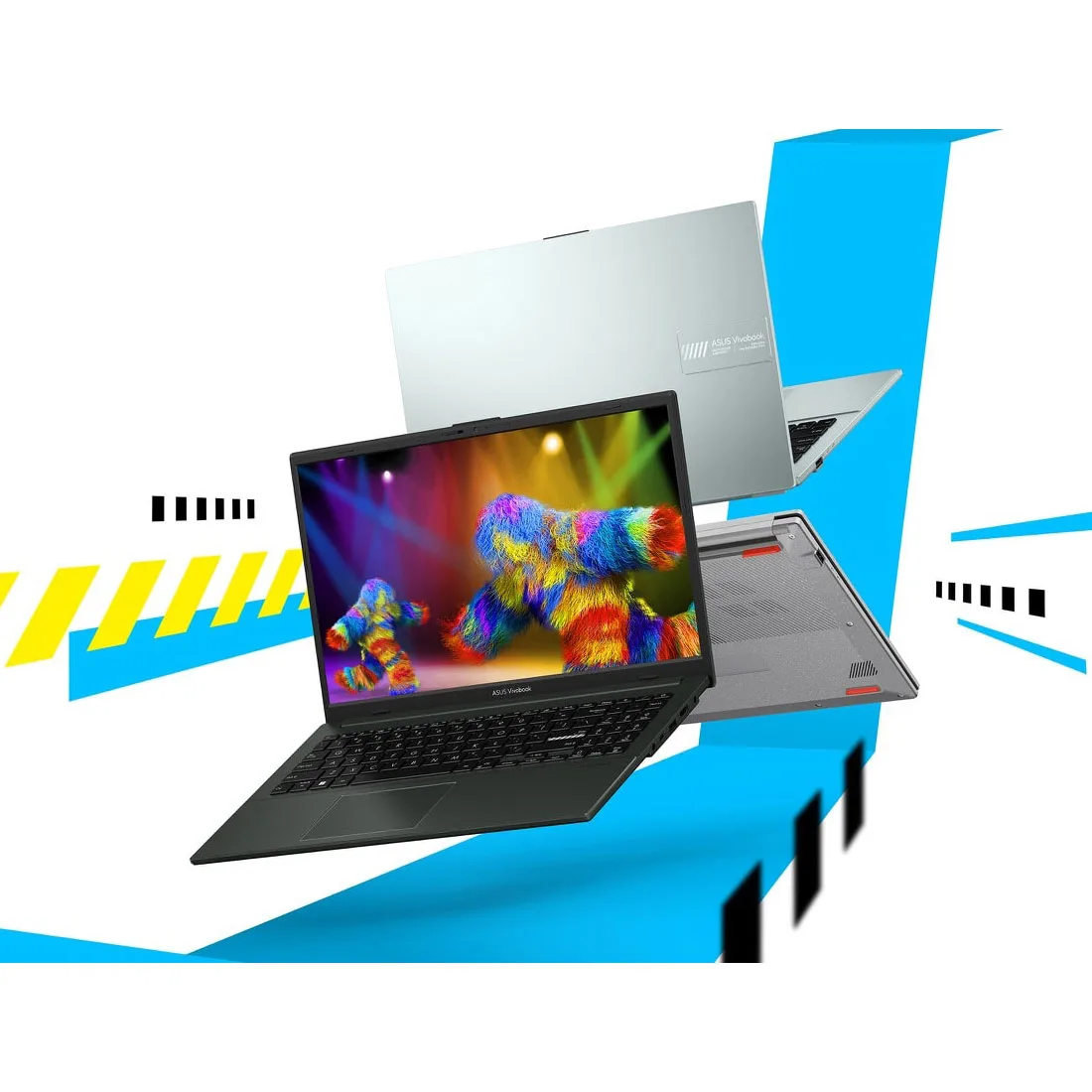لپ‌تاپ ایسوس مدل Vivobook E1504GA با پردازنده Core i3-N305، رم DDR4 4GB، حافظه SSD با ظرفیت 512GB، نمایشگر 15.6 اینچ IPS با وضوح Full HD، بدون سیستم عامل