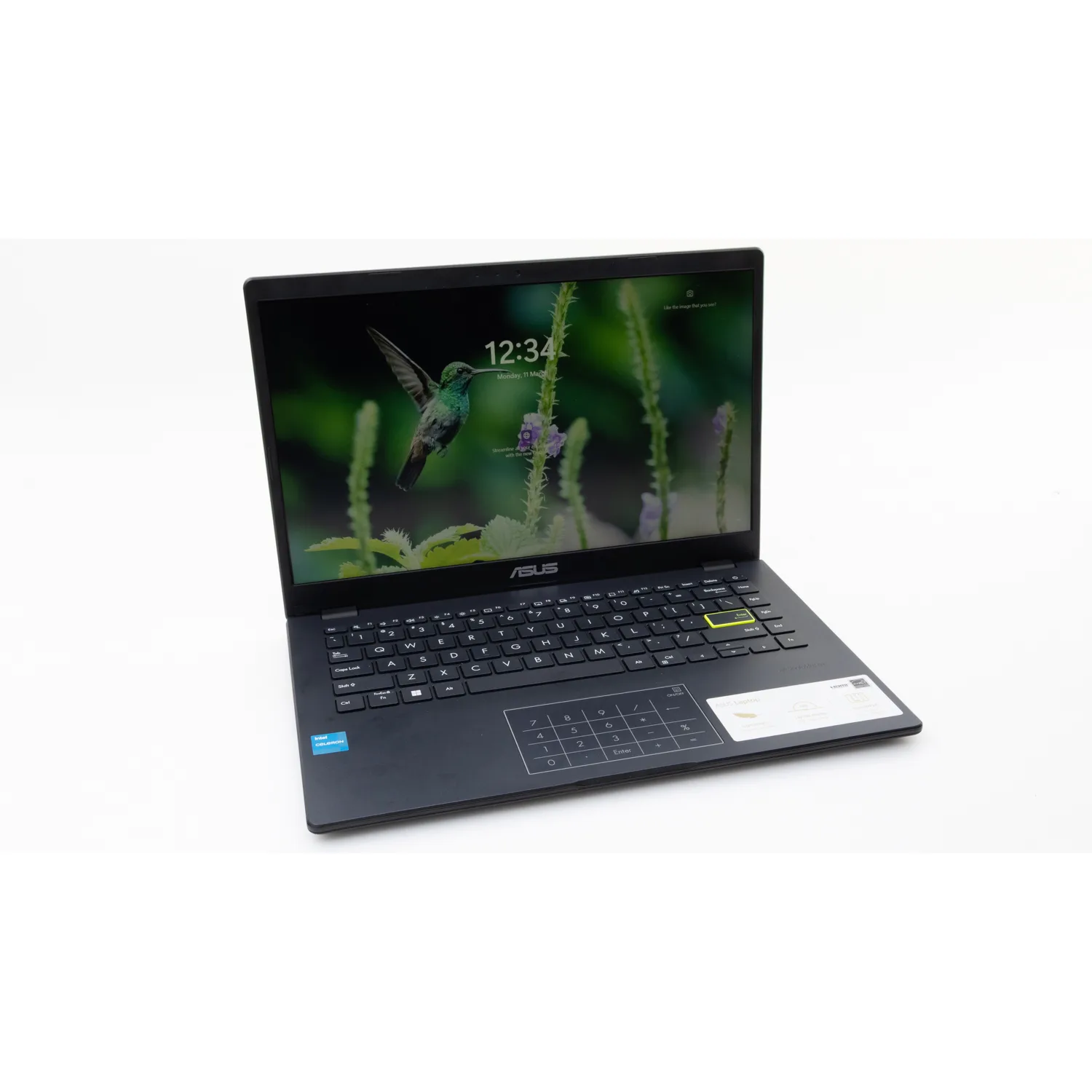 لپ تاپ 14 اینچی ایسوس مدل Vivobook Go 14 E410KA-CL464-Celeron N4500-4GB DDR4-64GB eMMC-256GB SSD-IPS-W - کاستوم شده