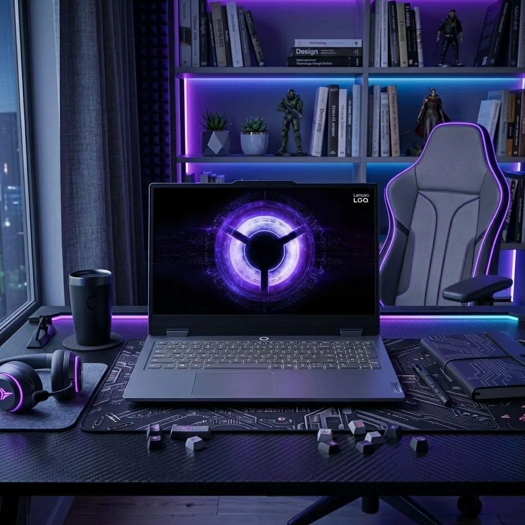 لپ‌تاپ 15.6 اینچی لنوو مدل LOQ Essential 15IRX11-i7 13650HX-RTX5050 8GB-16GB DDR5 4800MHz-512GB SSD-FHD 144Hz