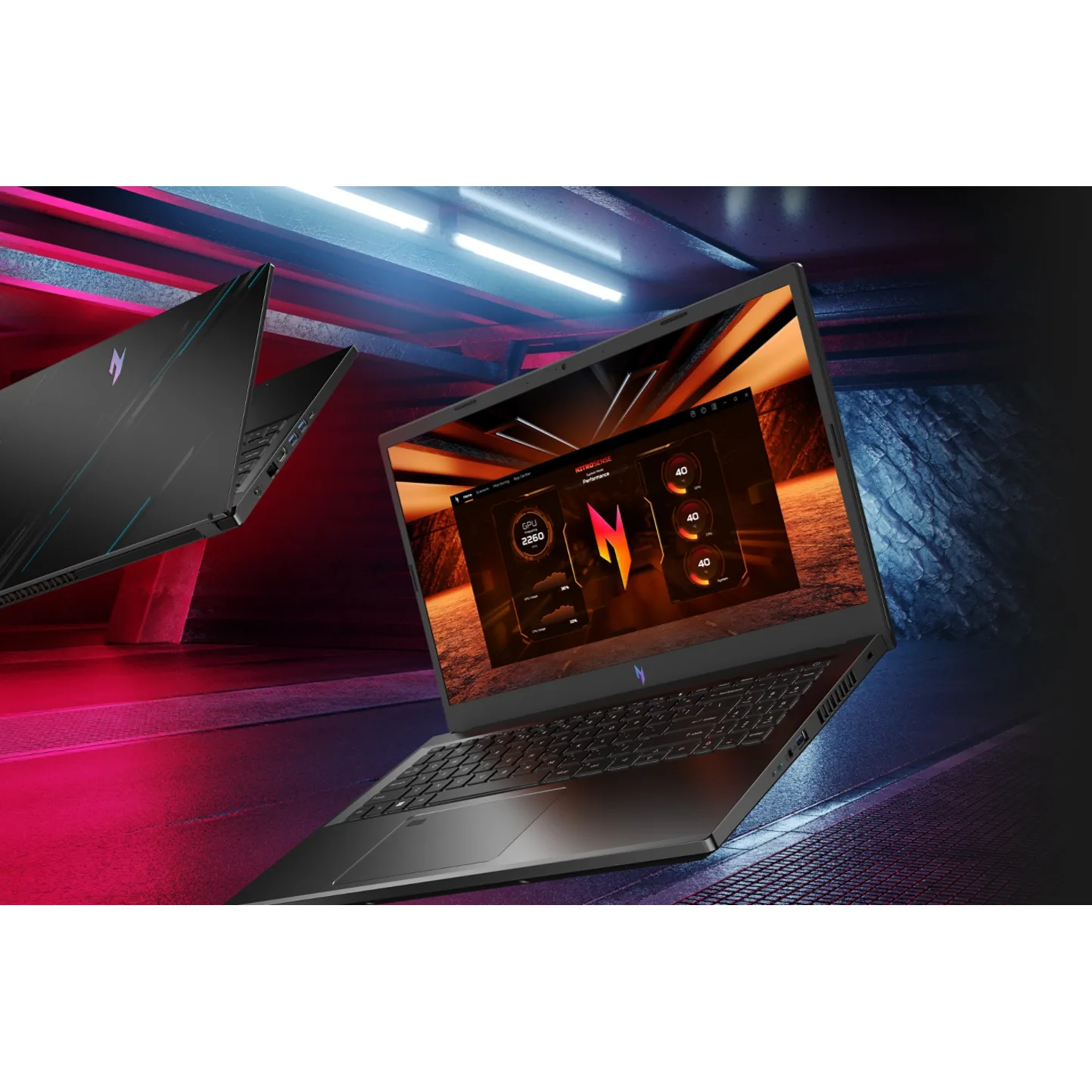 لپ تاپ 15.6 اینچی ایسر مدل Nitro V 15 ANV15-51-554M-i5 13420H-8GB DDR5-512GB SSD-RTX2050-FHD