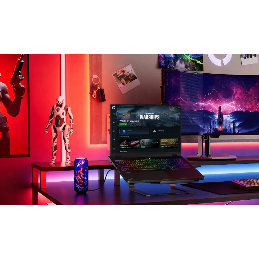 لپ تاپ 16 اینچی لنوو مدل Legion Pro 5 16ADR10-R9 8945HX -RTX5060 8GB-32GB DDR5 5200MHz-1TB SSD-WQXGA 240Hz