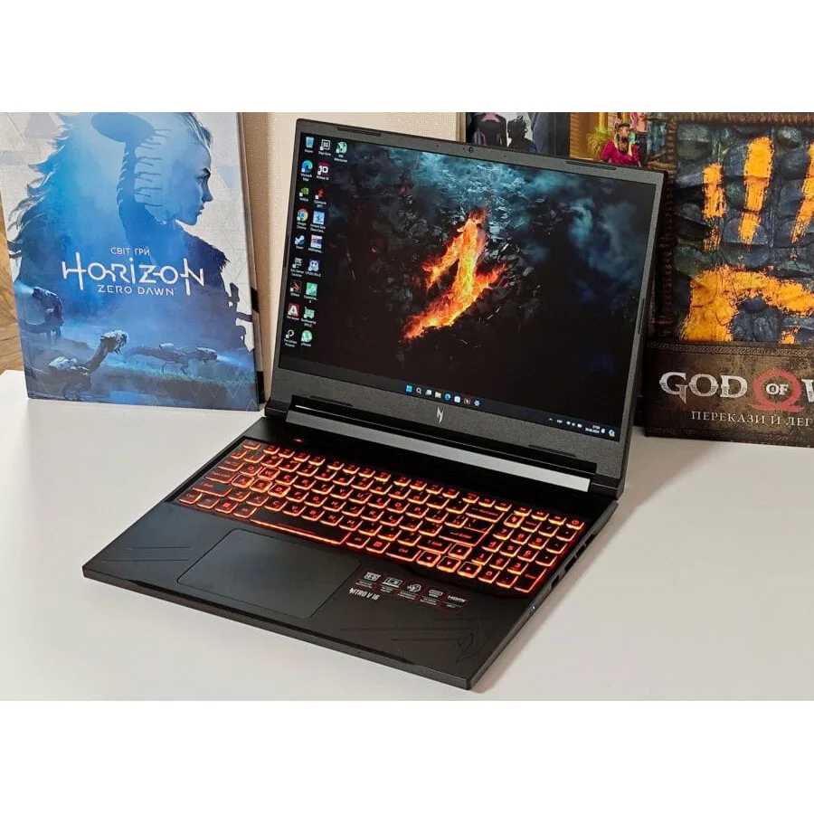 لپ تاپ 16 اینچی ایسر مدل Nitro V 16 ANV16-71-760Q-i7 14650HX-RTX4050 6GB-16GB DDR5 5600MHz-512GB SSD-FHD 165Hz