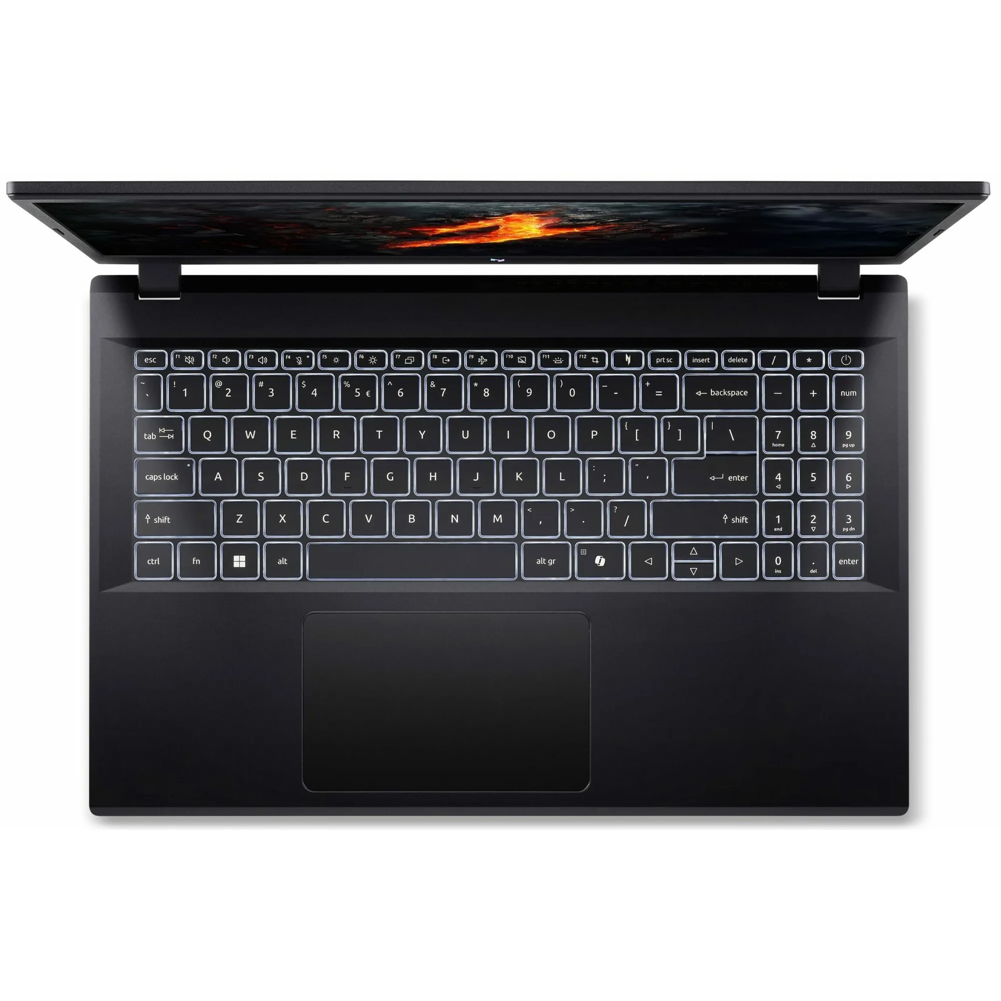 لپ تاپ 15.6 اینچی ایسر مدل Nitro V 15 ANV15-41-R05Y-R7 7735HS-16GB DDR5 4800MHz-512GB SSD-RTX3050 6GB-FHD 165Hz