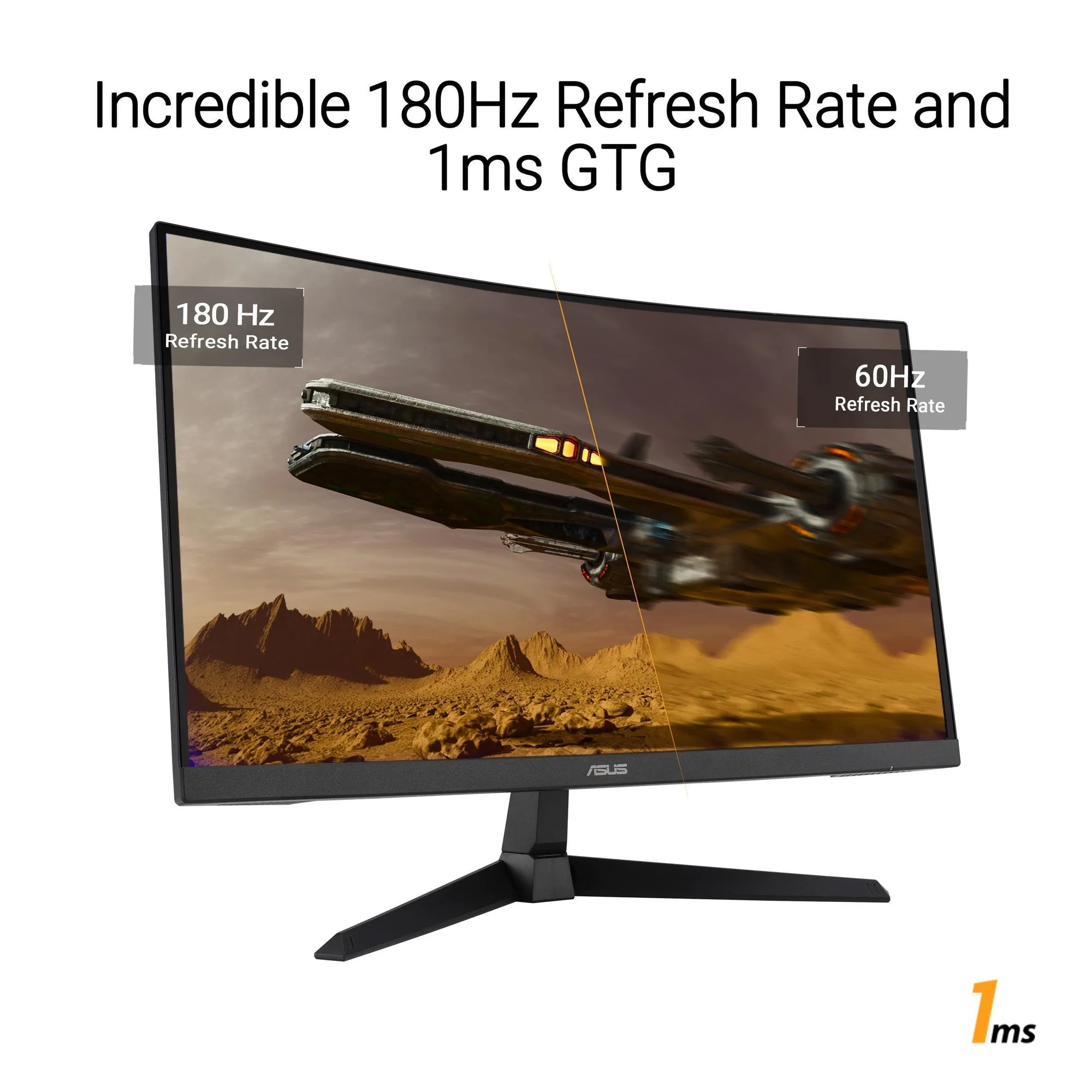 مانیتور ایسوس مدل TUF Gaming VG27VQ3B سایز 27 اینچ