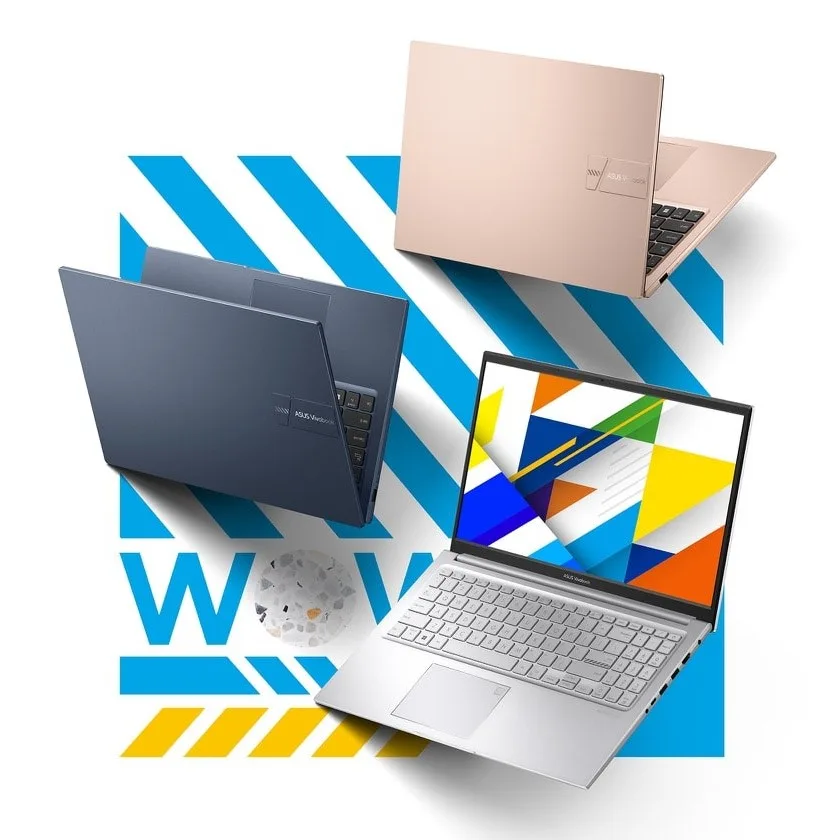 لپ تاپ 15.6 اینچی ایسوس مدل Vivobook 15 P1504CVA-NJ261-Core 5 120U-16GB DDR4 3200MHz-1TB SSD-TN