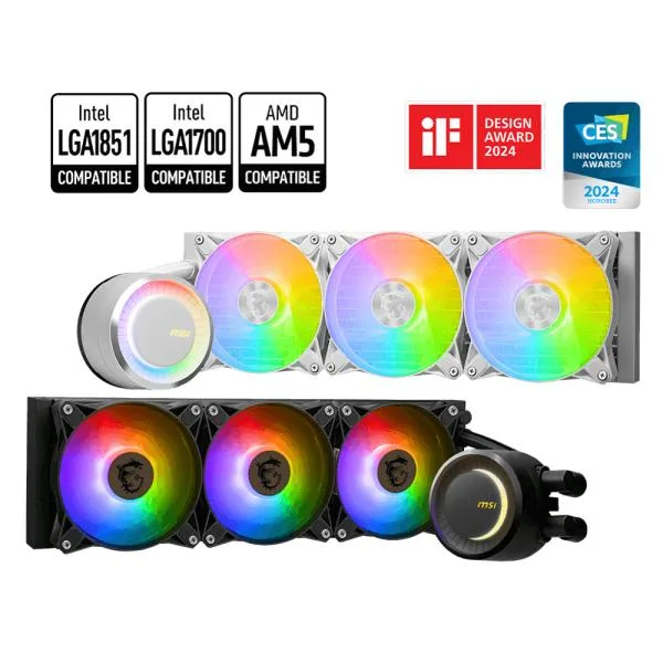 سیستم خنک کننده آبی ام اس آی مدل MAG CORELIQUID E360